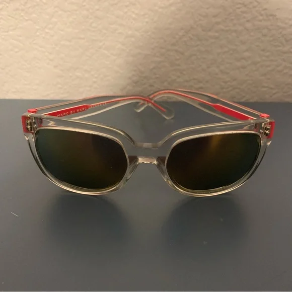 MARC BY MARC JACOBS Sunglasses MMJ 361/S W7B-E2 Crystal/Mirror Excellent New Authentic Women main image 4